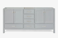 Ariel cambridge (72") double sink base cabinet.