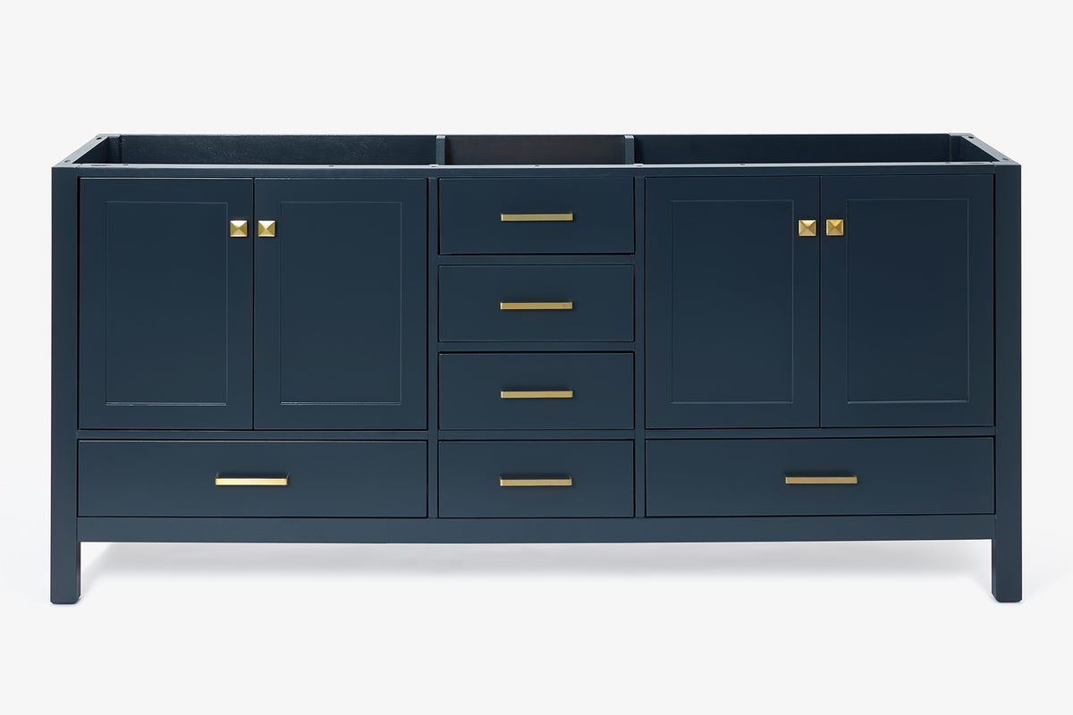 Ariel cambridge (72") double sink base cabinet.