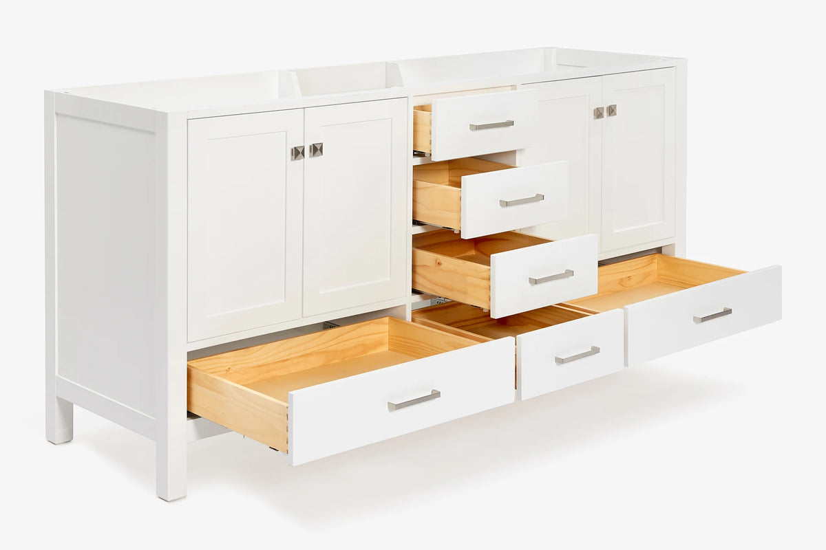 Ariel cambridge (72") double sink base cabinet.