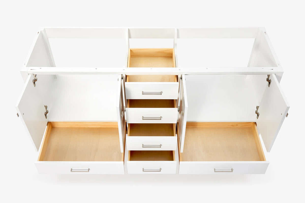Ariel cambridge (72") double sink base cabinet.