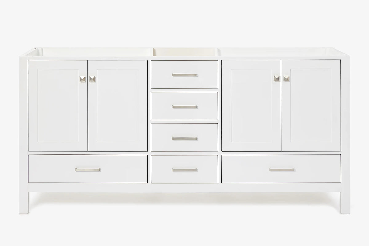 Ariel cambridge (72") double sink base cabinet.