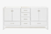Ariel cambridge (72") double sink base cabinet.