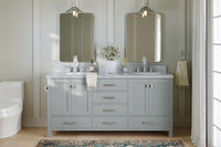 Ariel cambridge (72") double sink base cabinet.