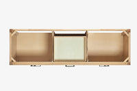 Ariel cambridge (73") double oval sink vanity set.