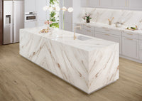Corinto Blanco Porcelain Slab kitchen