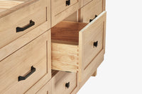 Ariel monroe 72 inch double sink base cabinet