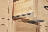 Ariel monroe 72 inch double sink base cabinet
