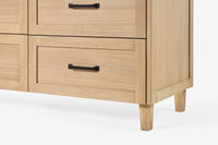 Ariel monroe 73 inch double rectangle sink bathroom vanity with countertop 1.5 inch edge