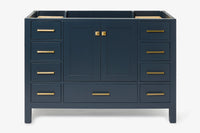 Ariel cambridge 48 in. single sink base cabinet.