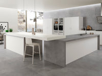 Titan Cemento Porcelain Slab kitchen