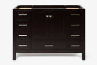 Ariel cambridge 48 in. single sink base cabinet.