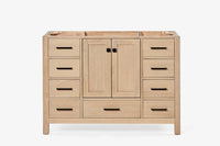 Ariel cambridge 48 in. single sink base cabinet.