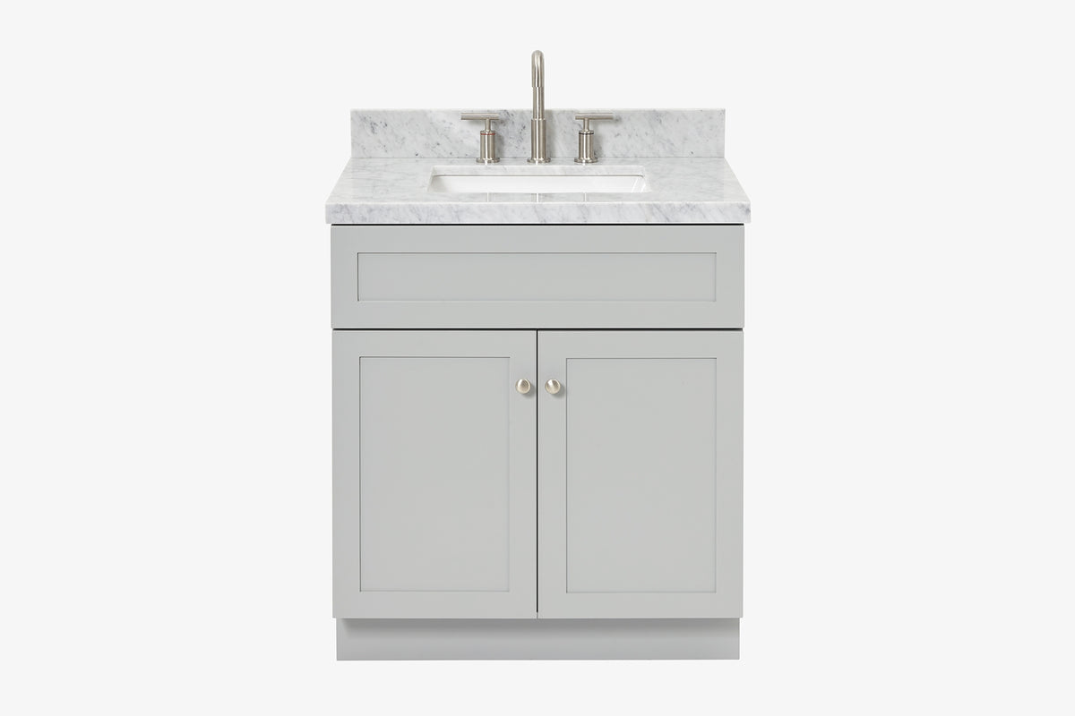 Ariel hamlet (31")rectangle sink vanity with (0.75"& 1.5") countertop.