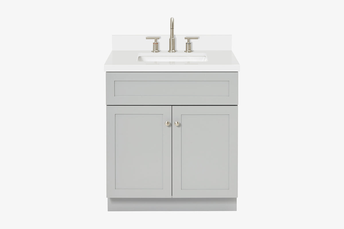 Ariel hamlet (31")rectangle sink vanity with (0.75"& 1.5") countertop.