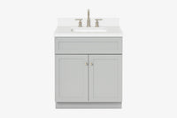 Ariel hamlet (31")rectangle sink vanity with (0.75"& 1.5") countertop.
