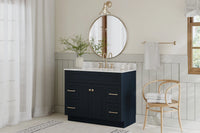 Ariel hamlet (43") single rectangle sink vanity with  (0.75"& 1.5") countertop.