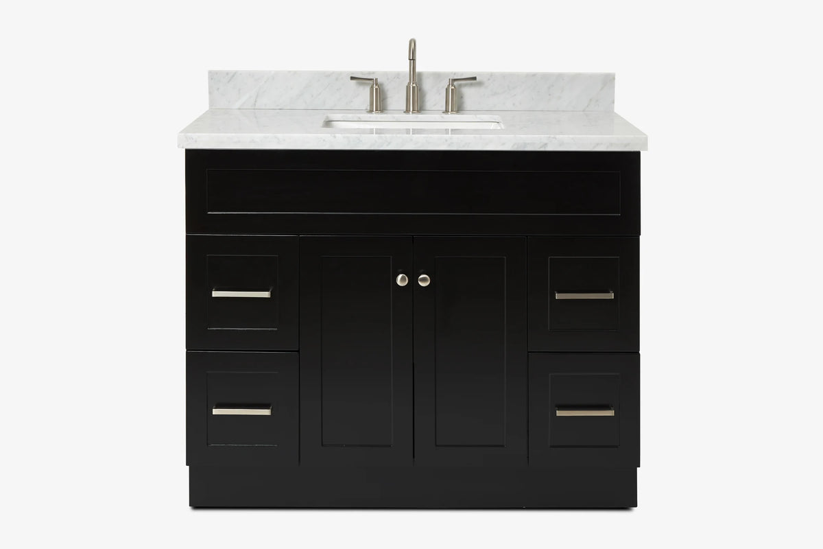 Ariel hamlet (43") single rectangle sink vanity with  (0.75"& 1.5") countertop.