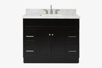 Ariel hamlet (43") single rectangle sink vanity with  (0.75"& 1.5") countertop.