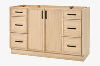 Ariel kelly 54 inch single sink base cabinet