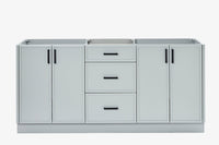 Ariel kelly 72 inch double sink base cabinet