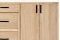 Ariel kelly 72 inch double sink base cabinet