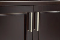 Ariel taylor (48"& 49") single rectangle sink vanity with marble (0.75" & 1.5") countertop.