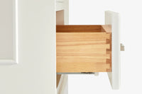 Ariel taylor (48"& 49") single rectangle sink vanity with marble (0.75" & 1.5") countertop.