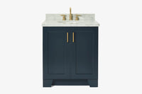 Ariel taylor (30"& 31") oval sink bathroom vanity with countertop.