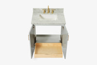 Ariel taylor (30"& 31") rectangle sink vanity with  marble countertop.