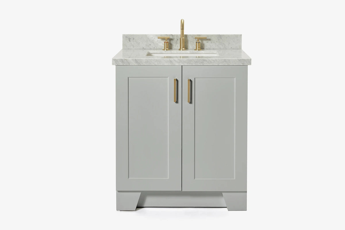 Ariel taylor (30"& 31") rectangle sink vanity with  marble countertop.