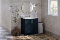 Ariel taylor (30"& 31") rectangle sink vanity with  marble countertop.