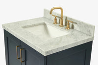 Ariel taylor (30"& 31") rectangle sink vanity with  marble countertop.