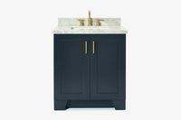Ariel taylor (30"& 31") rectangle sink vanity with  marble countertop.
