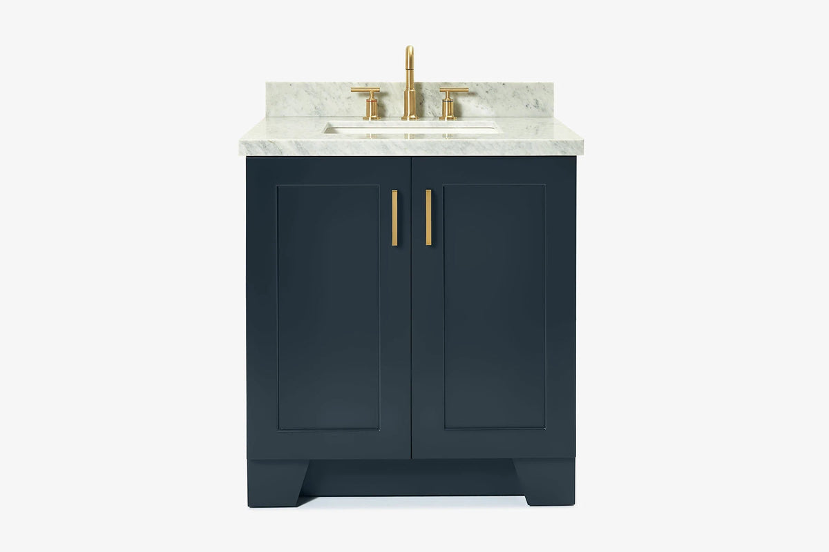 Ariel taylor (30"& 31") rectangle sink vanity with  marble countertop.