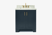Ariel taylor (30"& 31") rectangle sink vanity with  marble countertop.