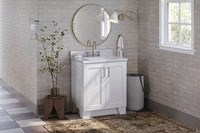 Ariel taylor (30"& 31") rectangle sink vanity with  marble countertop.