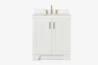 Ariel taylor (30"& 31") oval sink bathroom vanity with countertop.