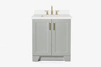 Ariel taylor (30"& 31") rectangle sink vanity with  marble countertop.