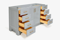 Ariel taylor (60") single sink base cabinet.