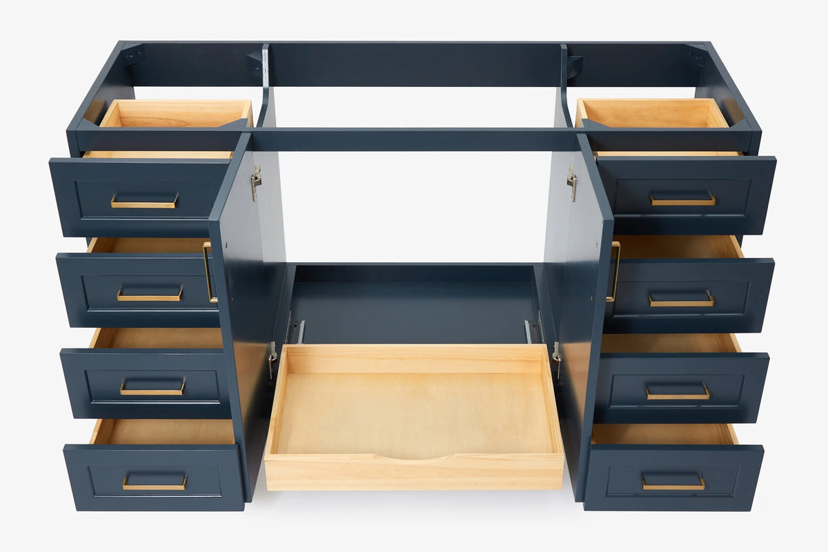 Ariel taylor (60") single sink base cabinet.