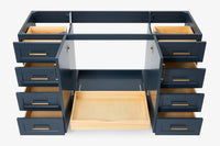 Ariel taylor (60") single sink base cabinet.
