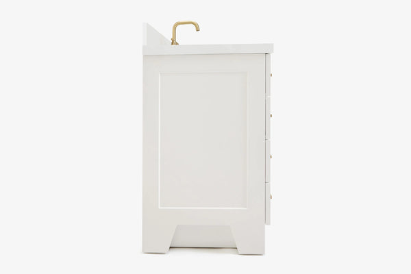 Ariel taylor (60"& 61") rectangle sink vanity with countertop.