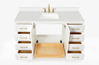 Ariel taylor (60"& 61") rectangle sink vanity with countertop.