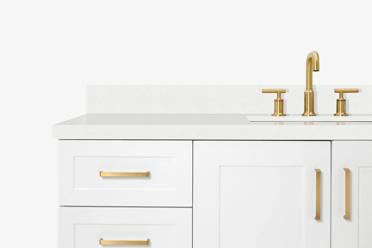 Ariel taylor (60"& 61") rectangle sink vanity with countertop.