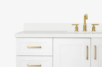 Ariel taylor (60"& 61") rectangle sink vanity with countertop.