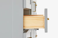 Ariel taylor (66"& 67") single rectangle sink vanity with  marble countertop (0.75"&1.5") edge.