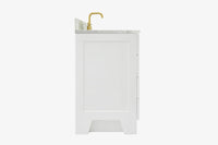 Ariel taylor (66"& 67") single rectangle sink vanity with  marble countertop (0.75"&1.5") edge.