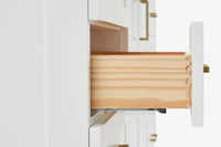 Ariel taylor (66"& 67") single rectangle sink vanity with  marble countertop (0.75"&1.5") edge.