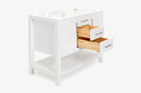 Ariel bayhill 42 in. single sink base cabinet