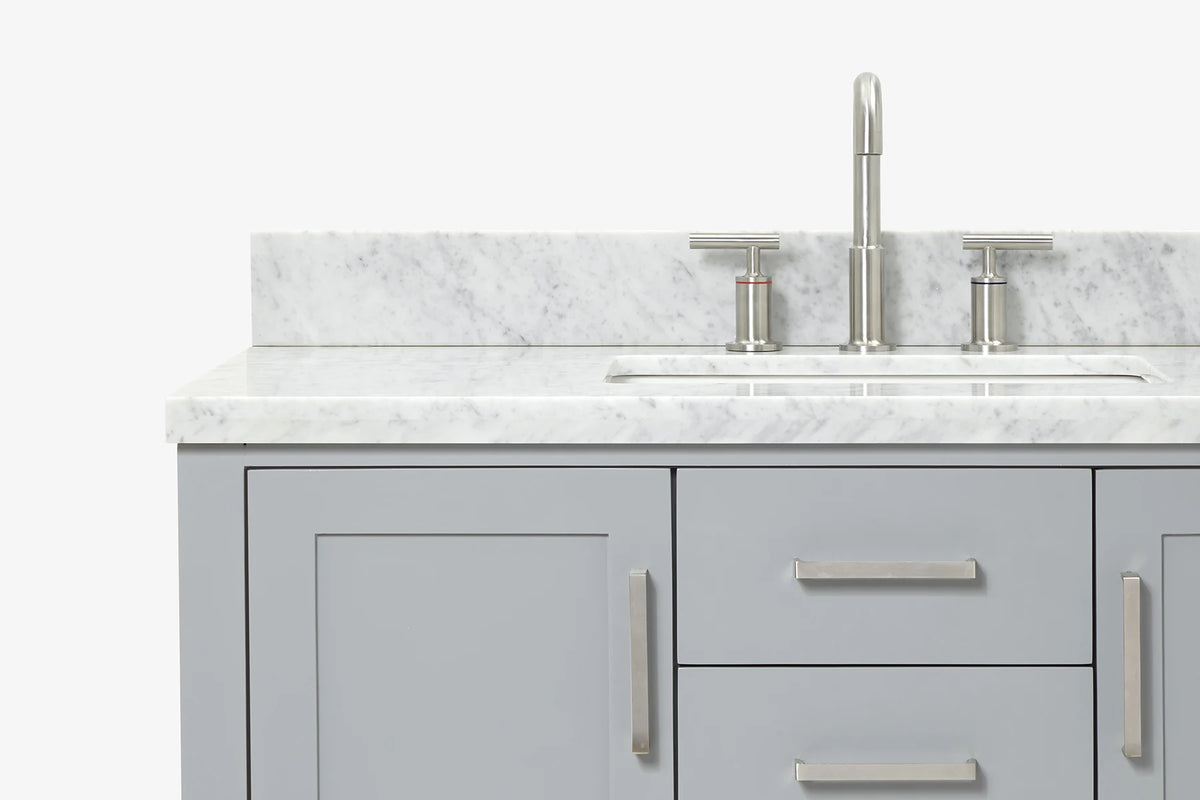 Ariel bayhill 42-43 in. rectangle sink vanity with (0.75 ,1.5)  countertop